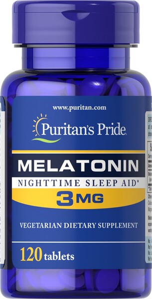 Melatonin, 3mg - 120 tablets