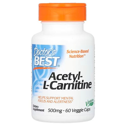 Acetyl L-Carnitine with Biosint Carnitines, 500mg  - 60 vcaps