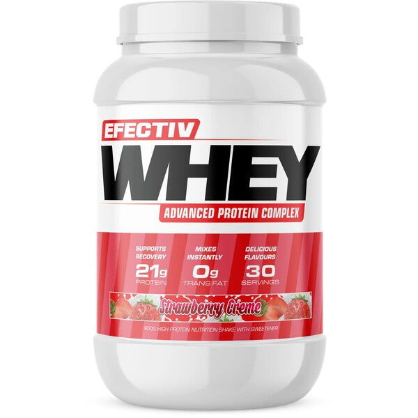 Whey Protein, Strawberry Creme - 900g