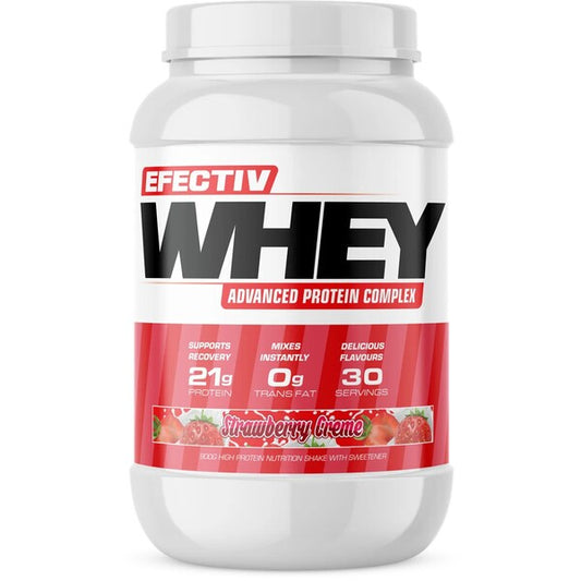 Whey Protein, Strawberry Creme - 900g