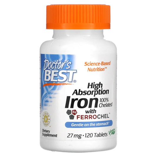 High Absorption Iron, 27mg - 120 tabs