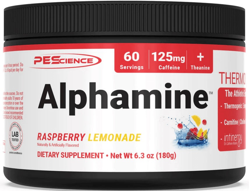 Alphamine, Raspberry Lemonade - 244g
