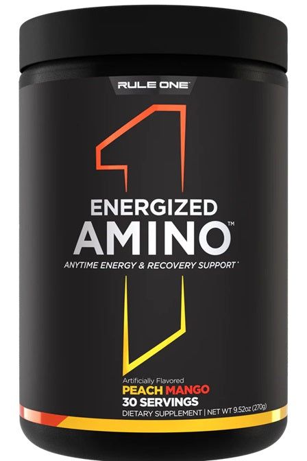 Energized Amino, Peach Mango - 270g