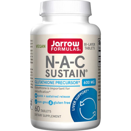N-A-C Sustain, 600mg - 60 tabs