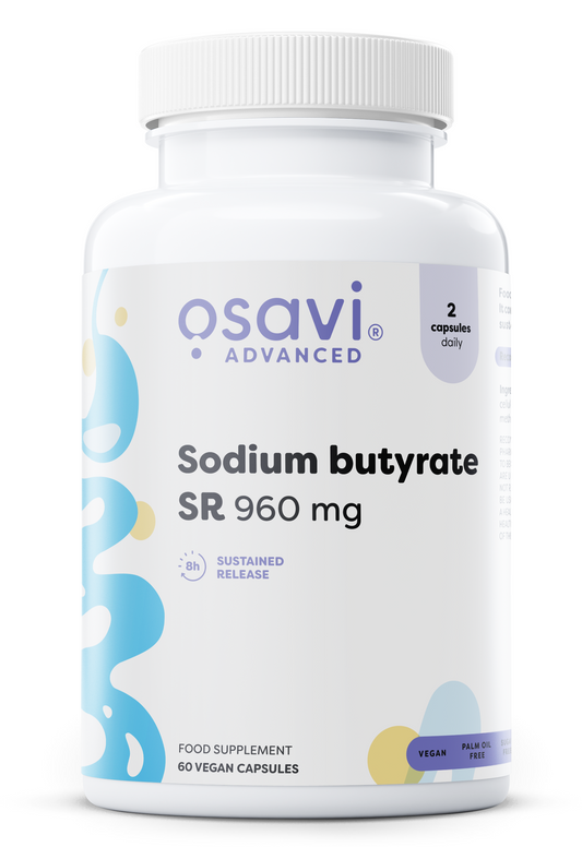 Sodium butyrate SR, 960mg - 60 vegan caps