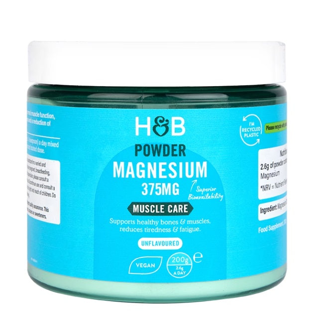 Powder Magnesium, 375mg - 200g
