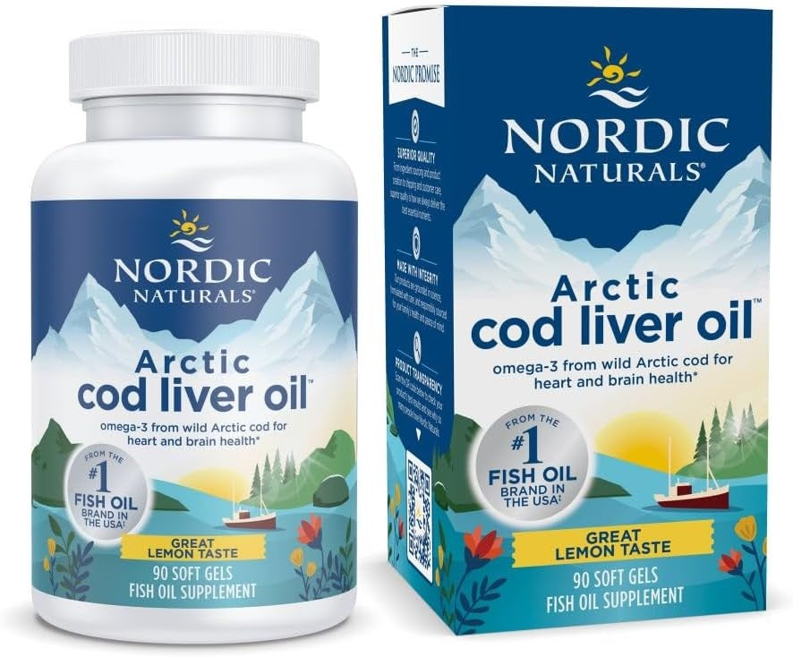 Arctic Cod Liver Oil, 750mg Lemon (EAN 768990891298) - 90 softgels