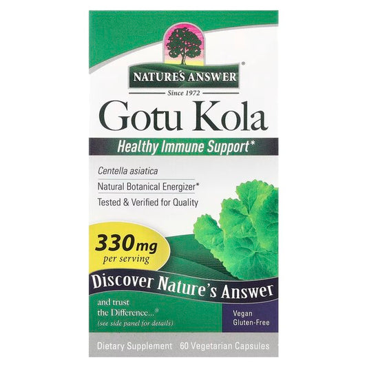 Gotu Kola, 330mg - 60 vcaps