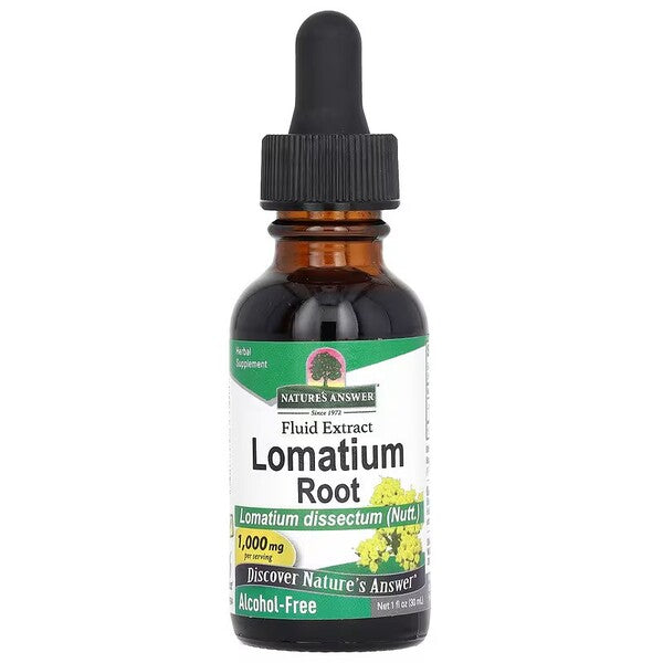 Lomatium Root, 1000mg - 30 ml.