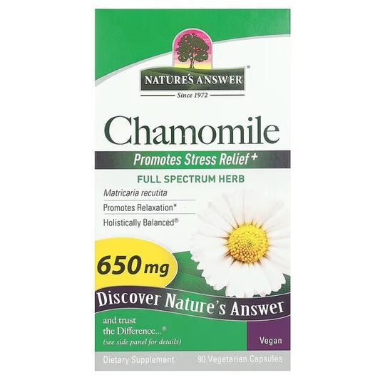 Chamomile, 650mg - 90 vcaps