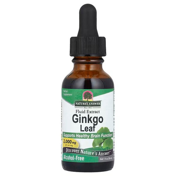 Ginkgo Leaf, 2000mg - 30 ml.