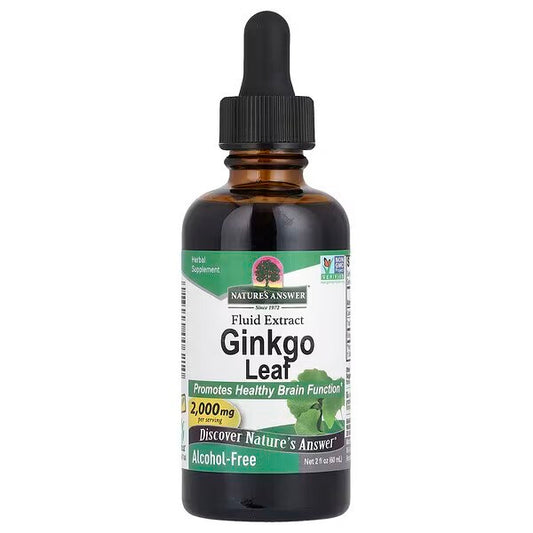 Ginkgo Leaf, 2000mg - 60 ml.