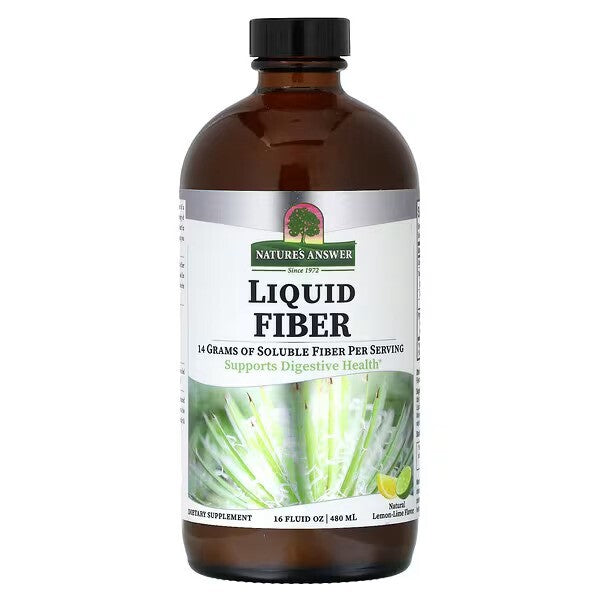 Liquid Fiber, Lemon-Lime - 480 ml.