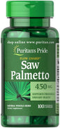 Saw Palmetto, 450mg - 100 caps