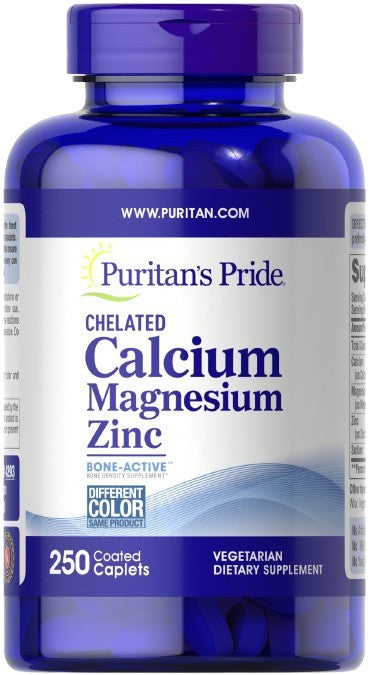 Calcium Magnesium Zinc - 250 caplets