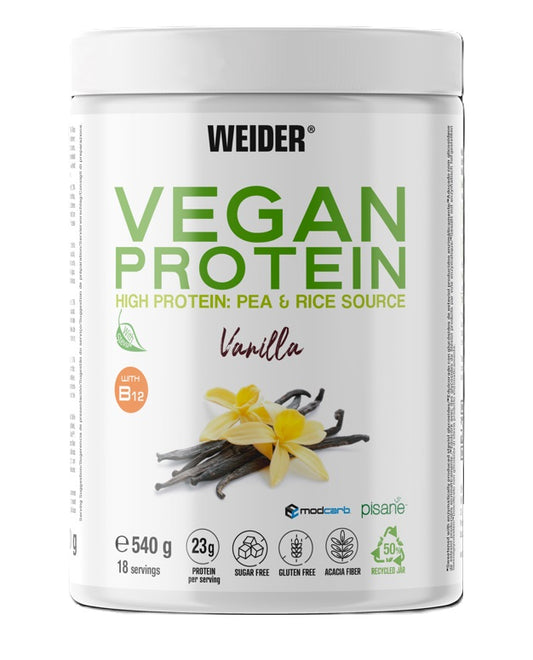 Vegan Protein, Vanilla - 540g