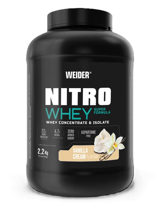 Nitro Whey Super Formula, Vanilla Cream - 2200g