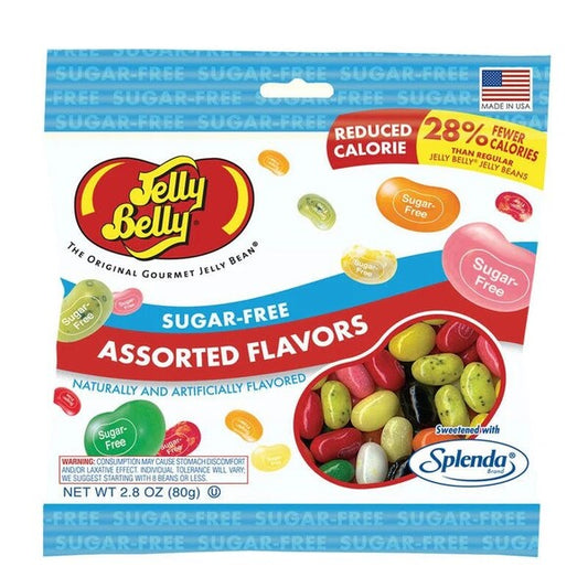 Sugar-Free Assorted Flavors Jelly Beans - 80g