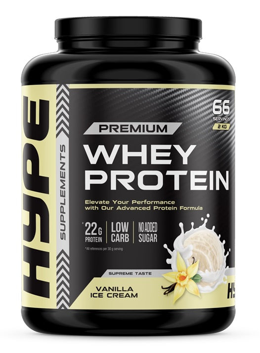 Whey Protein, Vanilla Ice Cream - 2000g