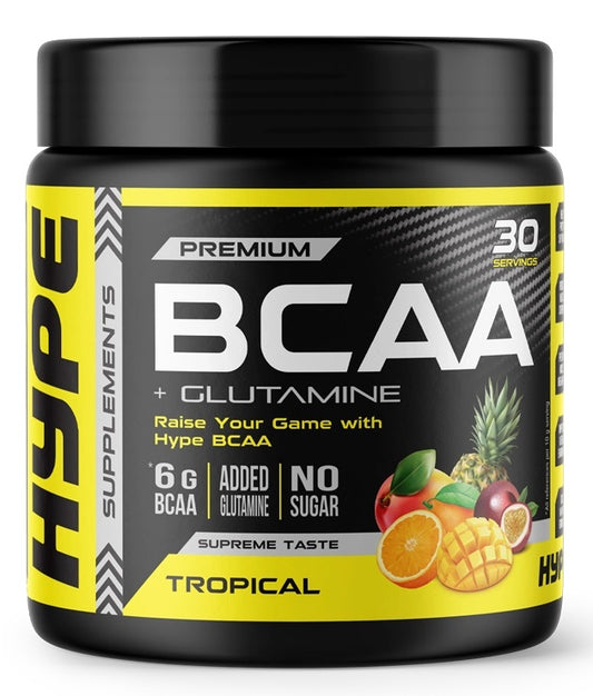 BCAA + Glutamine, Tropical - 300g