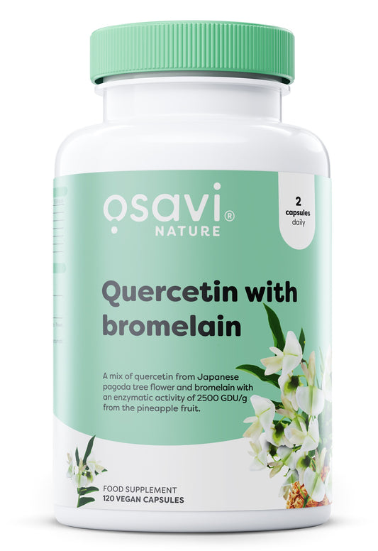 Quercetin with Bromelain - 120 vegan caps