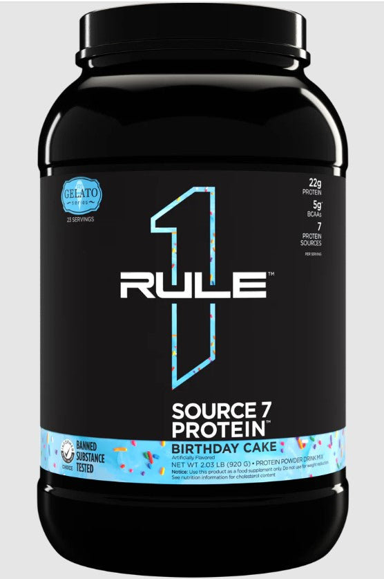 Source7 Protein, Birthday Cake Gelato - 920g