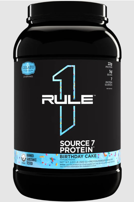 Source7 Protein, Birthday Cake Gelato - 920g