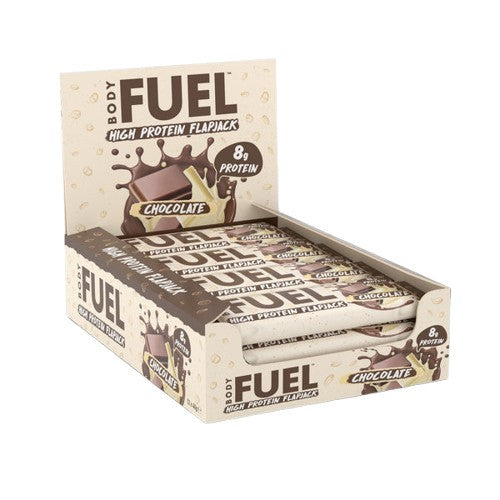 Bodyfuel Flapjack, Chocolate - 12 x 40g