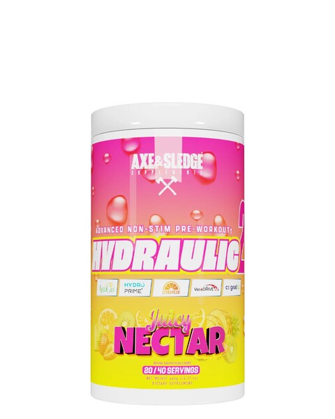 Hydraulic V2 Non-Stim Pre-Workout, Juicy Nectar (EAN 676737218072) - 464g