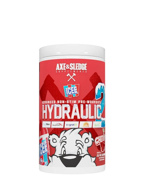Hydraulic V2 Non-Stim Pre-Workout, ICEE Cherry - 448g