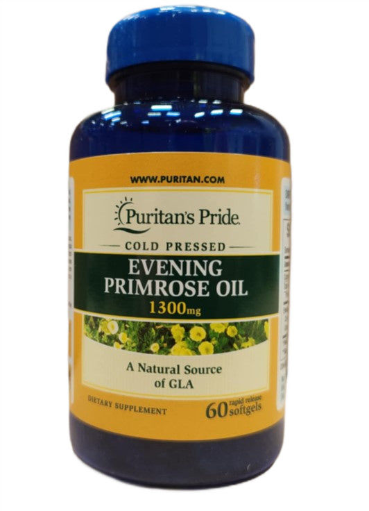 Evening Primrose Oil, 1300mg - 60 softgels