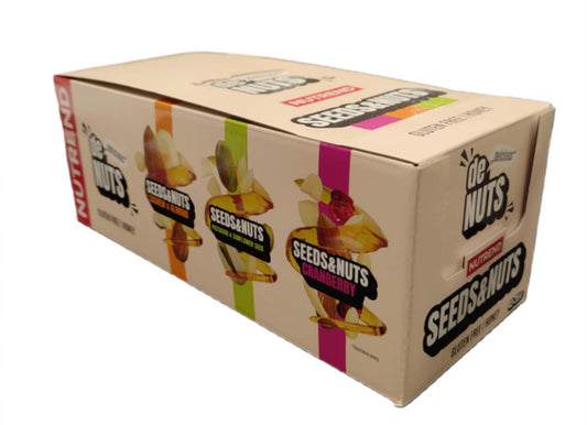 Denuts Seeds & Nuts Bar, Pistachio & Sunflower Seed - 42 x 35g