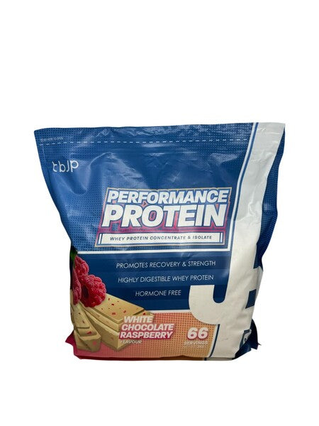 Performance Protein, White Chocolate Raspberry (EAN 749565849302) - 2000g