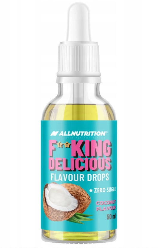 Fitking Delicious Flavour Drops, Coconut - 50 ml.