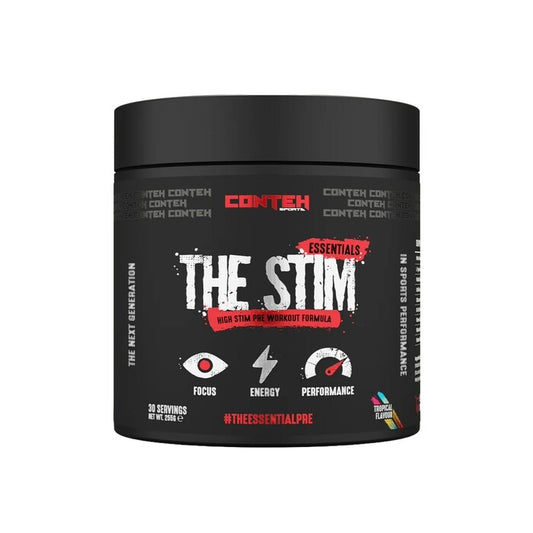 The Stim Pre-Workout, Tropical Flavour - 255g