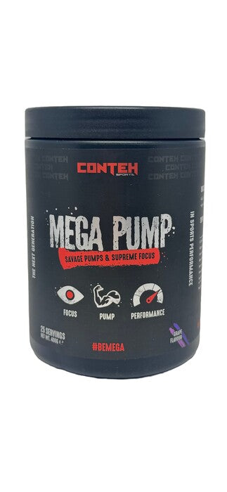 Mega Pump, Grape - 400g