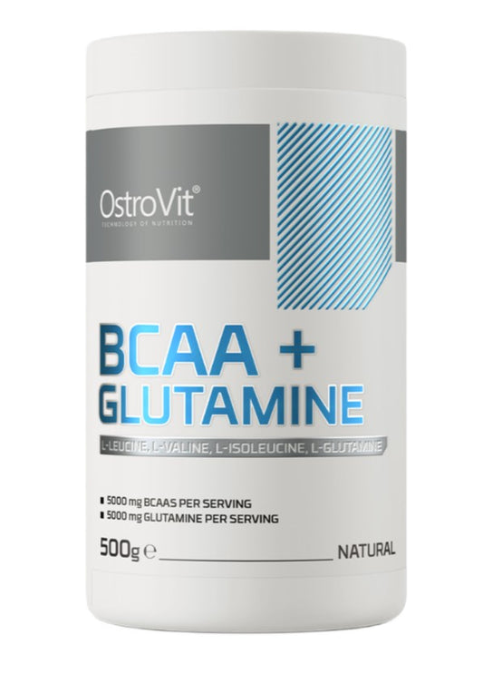 BCAA + Glutamine, Natural - 500g