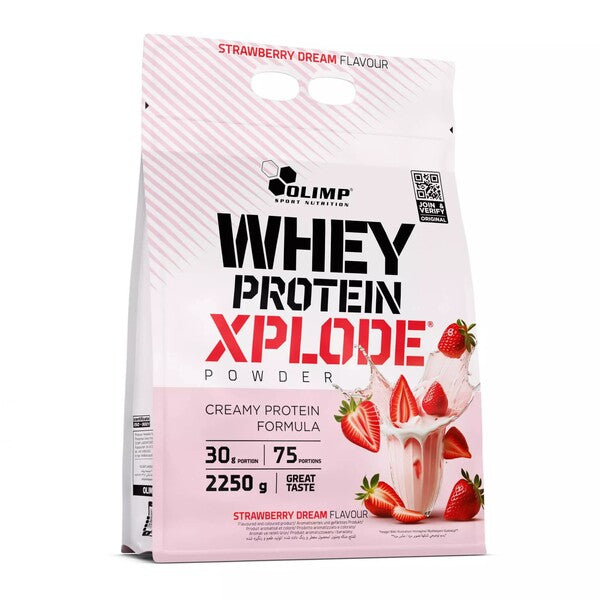 Whey Protein Xplode, Strawberry Dream - 2250g