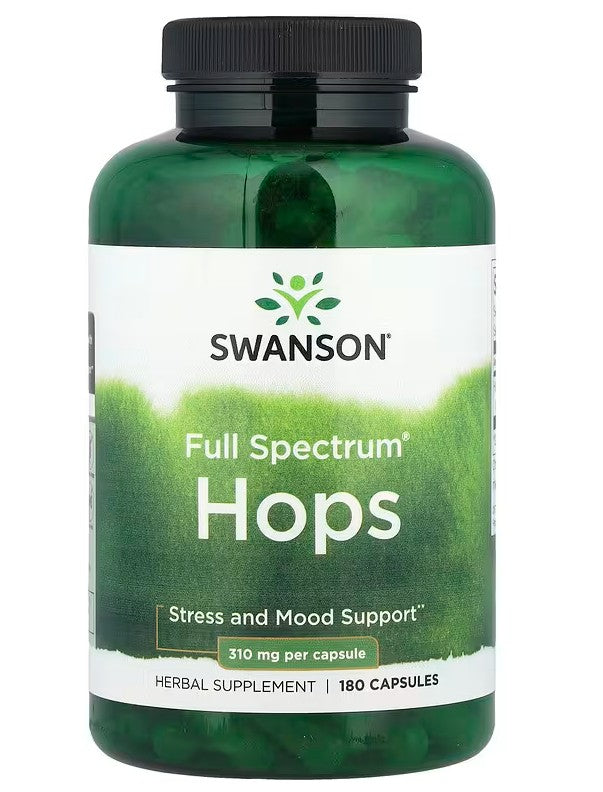 Full Spectrum Hops, 310mg (EAN 087614119526) - 180 caps