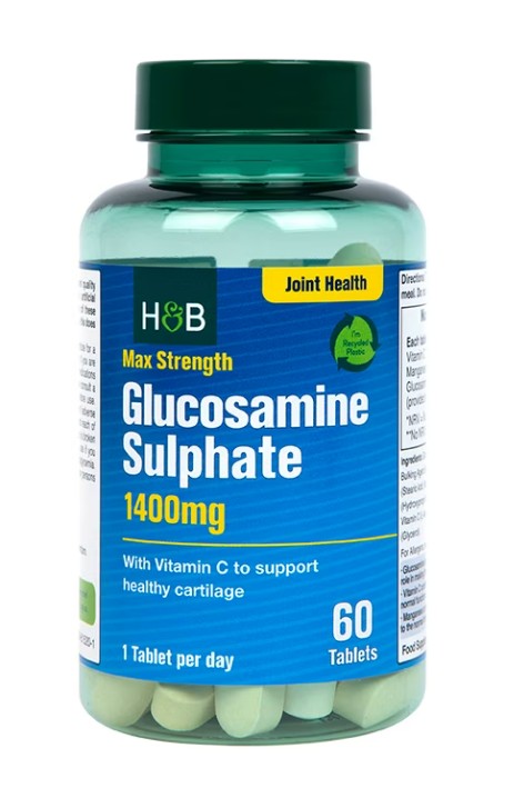 Glucosamine Sulphate, 1400mg - 60 tablets