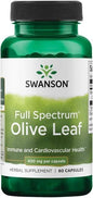 Full Spectrum Olive Leaf, 400mg - 60 caps
