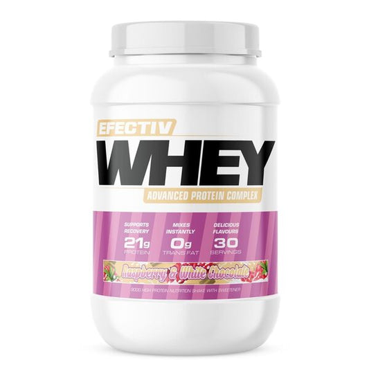 Whey Protein, Raspberry & White Chocolate - 900g