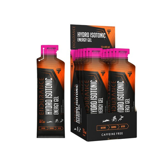 Endurance Hydro Isotonic Energy Gel, Raspberry - 12 x 60 ml.