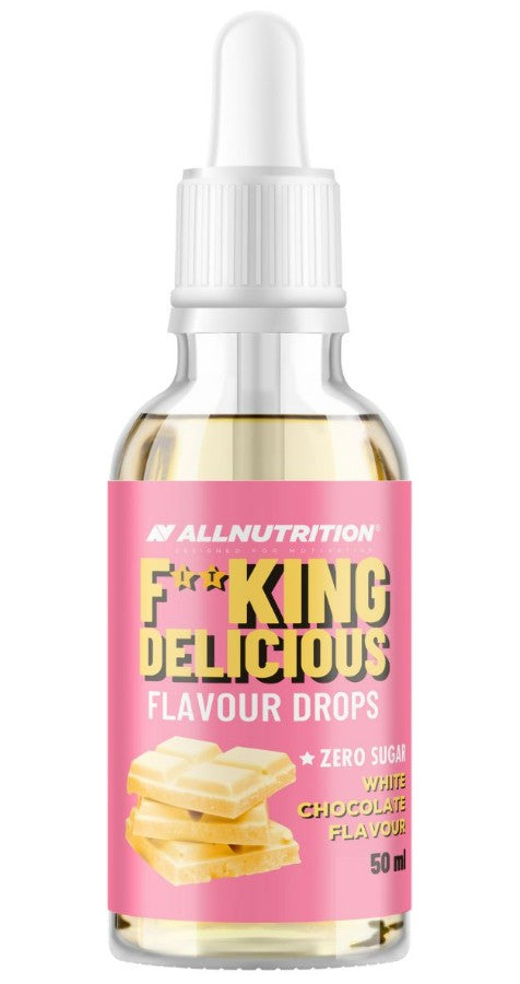 Fitking Delicious Flavour Drops, White Chocolate - 50 ml.