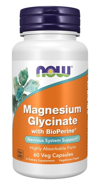 Magnesium Glycinate with BioPerine - 60 vcaps