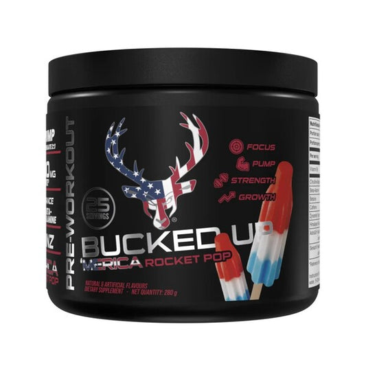 Bucked Up Pre-Workout, Rocket Pop - 280g
