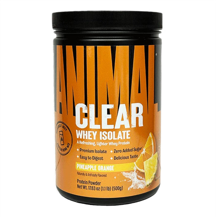 Animal Clear Whey Isolate, Pineapple Orange - 500g