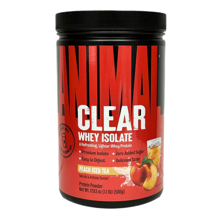 Animal Clear Whey Isolate, Peach Iced Tea - 500g
