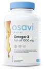 Omega-3 Fish Oil Molecularly Distilled, 1000mg (Lemon) - 120 softgels