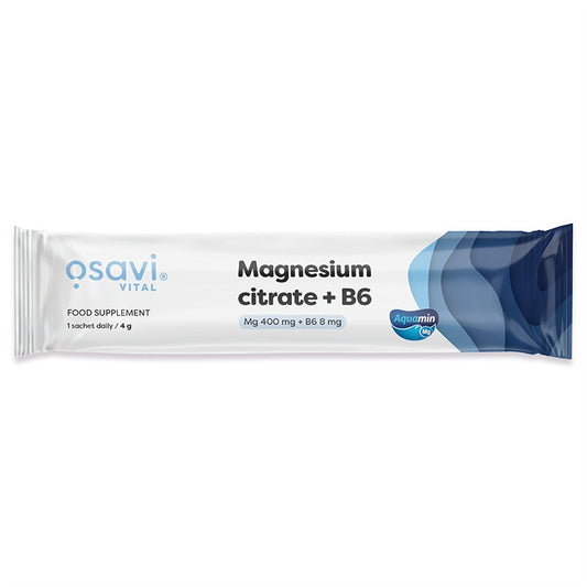 Magnesium Citrate + B6 - 4g (1 serving)